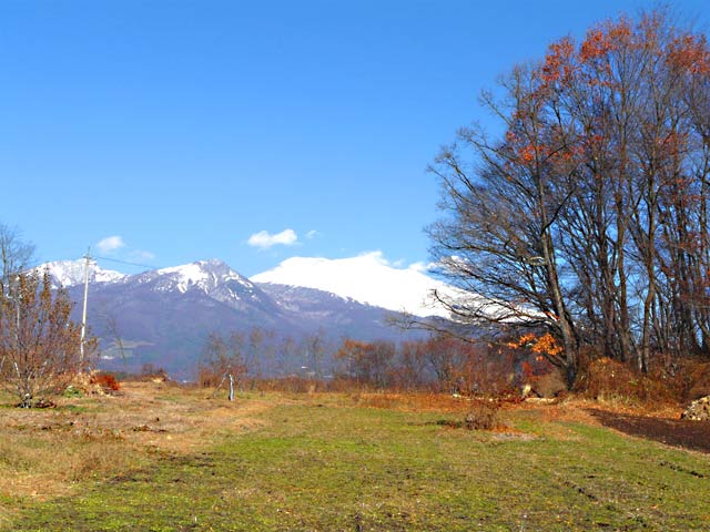 軽井沢を代表する浅間山の美しさ