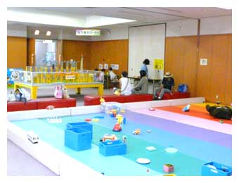 栃木おもちゃ博物館にて