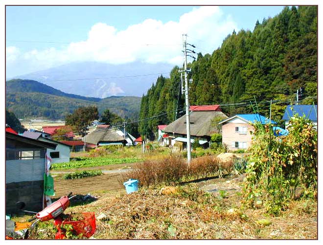 妙高高原で見つけた農村風景