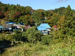 富倉の秋風景