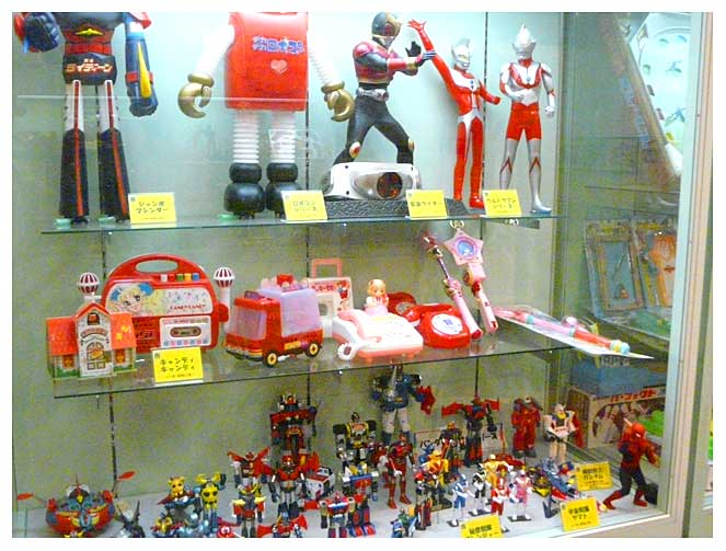 壬生おもちゃ博物館の展示品