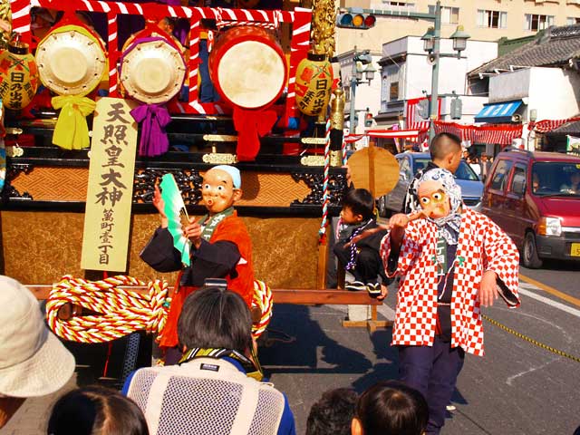 栃木秋の祭り