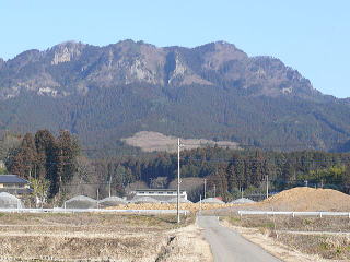 ビューポイントから見た古賀志山