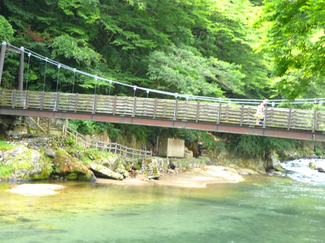 福渡の吊り橋