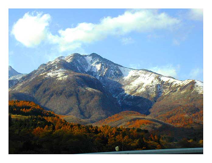 女峰山の雪